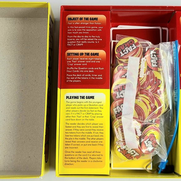 2011 Fact or Crap Card Game - China - Picture 7 of 12